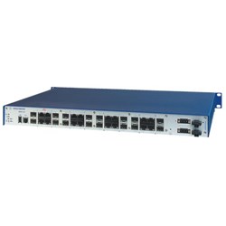 Hirschmann 943 940-999-013 Rack Mount Managed Ethernet Switch 19 in Control Cabinet Mount 48VDC
